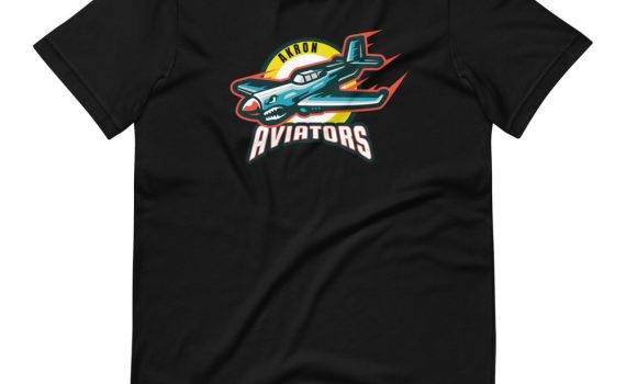 Akron Aviators Logo T-Shirt (unisex)
